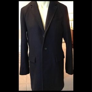 Banana Republic Wool Blend Men’s Topcoat Size M
